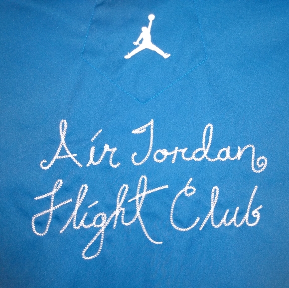 NWT Air Jordan Button Down Embroidered Retro Bowling Shirt - Picture 4 of 7